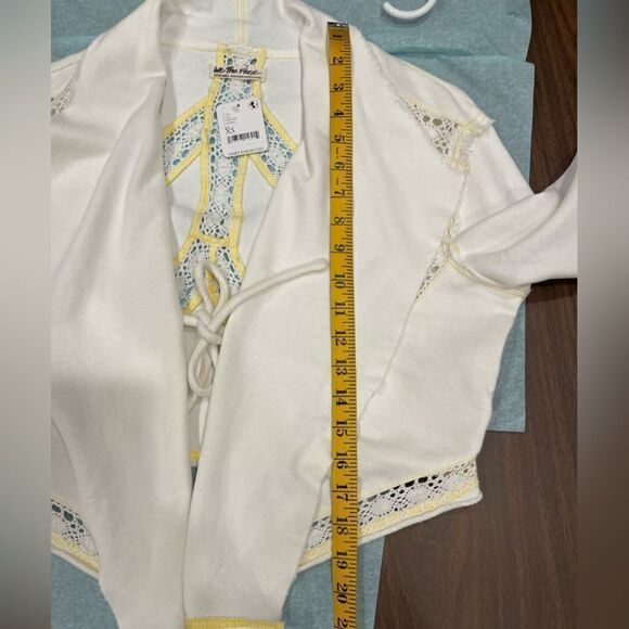 Free People Lost Cause Front Tie Cardigan Size XS - Picture 13 of 13